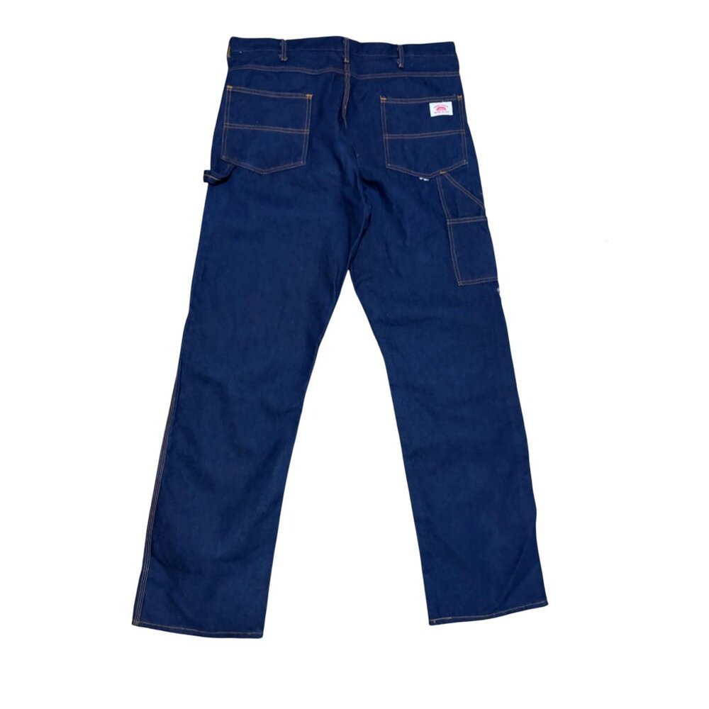 Round House Jeans 36 x 34 Actual 387x 34 Rugged Heavyweight Dark Blue Work USA